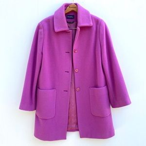 Vintage Purple Jacket with Pockets
